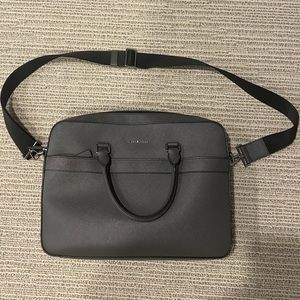 Michael Kors Laptop Shoulder Bag in Grey